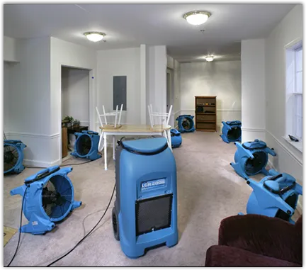 Basement Flood Cleanup in Offutt AFB, NE